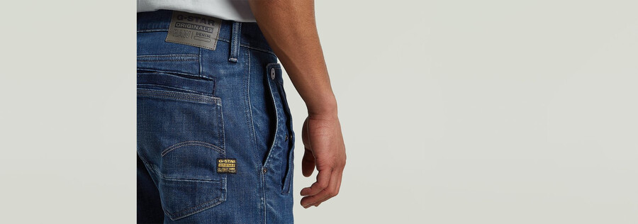 jeans slim con sfiato