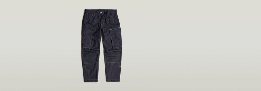 jeans larghi in denim rovic