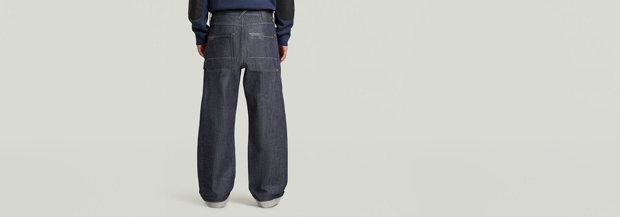 jeans larghi con cimosa mn tipo 96