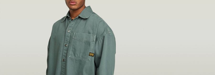 camicia squadrata