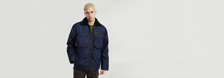 giacca utility sherpa