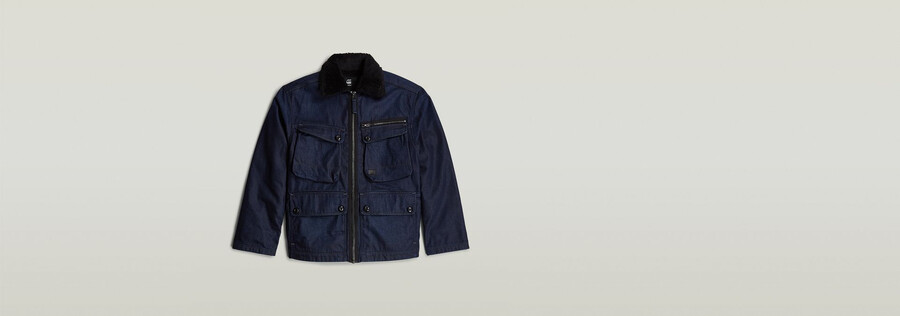 giacca utility sherpa