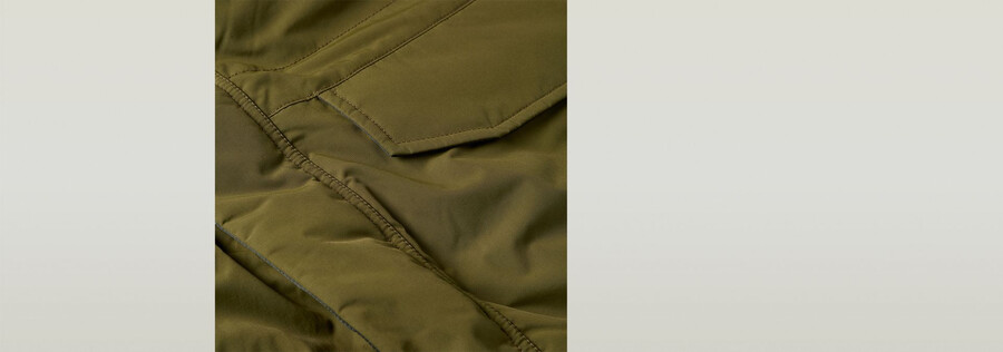 parka imbottito con cappuccio vodan