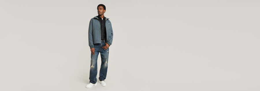 giacca utility in lana