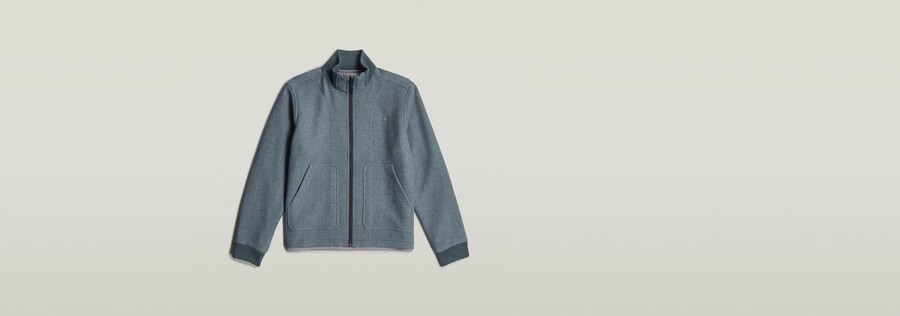 giacca utility in lana