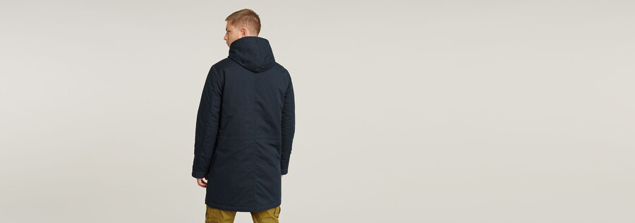parka con cappuccio per tutti i giorni