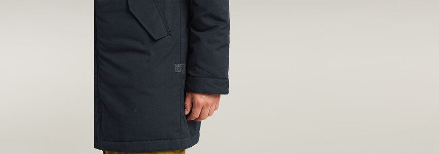 parka con cappuccio per tutti i giorni