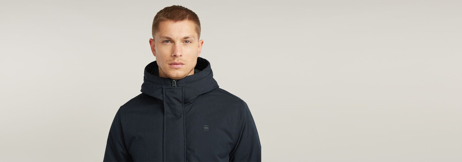 parka con cappuccio per tutti i giorni