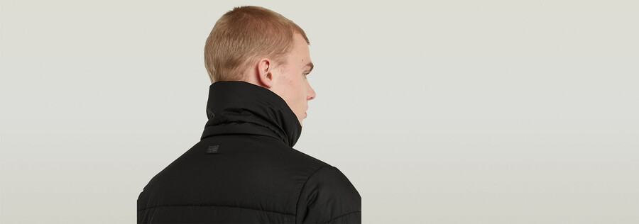 parka imbottito con cappuccio g-whistler