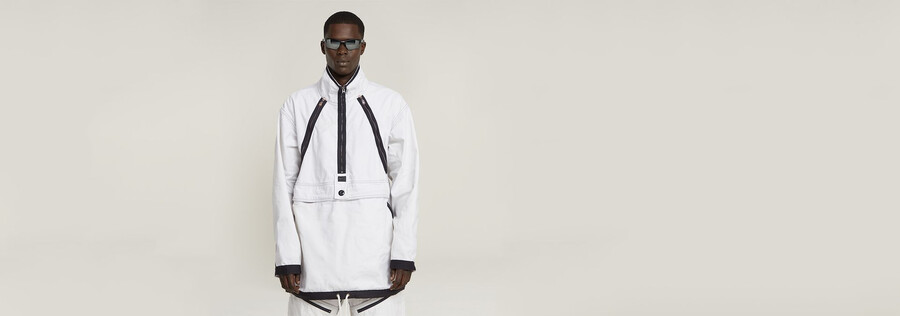 anorak con paracadute