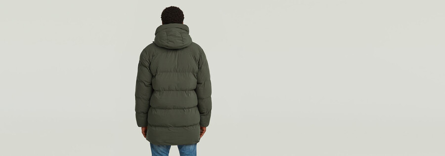 parka imbottito con cappuccio g-whistler 2.0