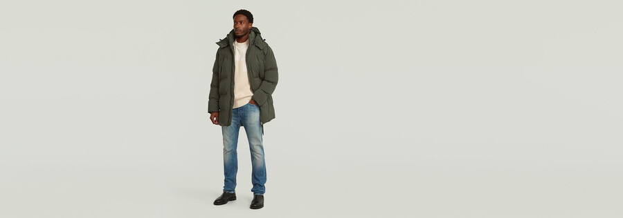 parka imbottito con cappuccio g-whistler 2.0