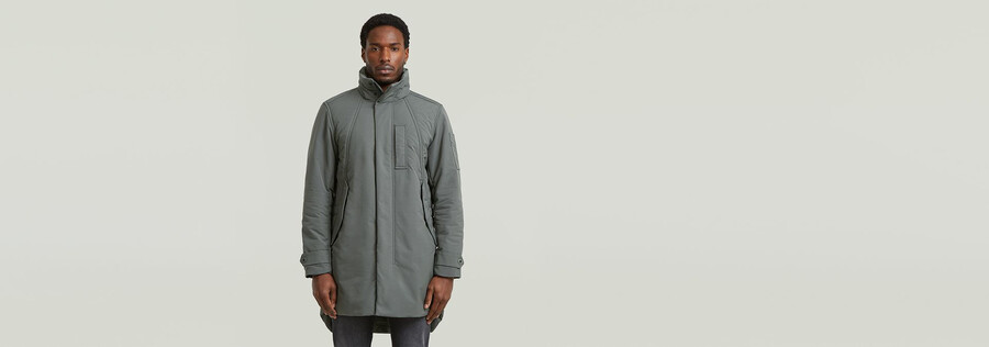 cappotto imbottito leggero utility