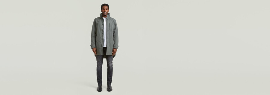 cappotto imbottito leggero utility