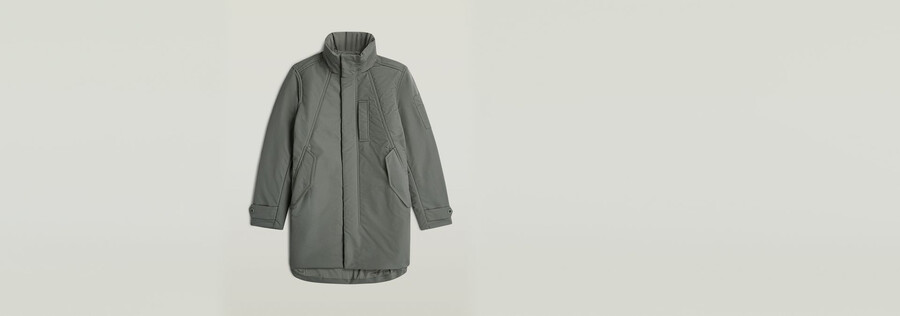 cappotto imbottito leggero utility