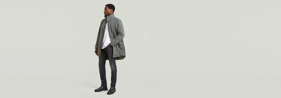 cappotto imbottito leggero utility