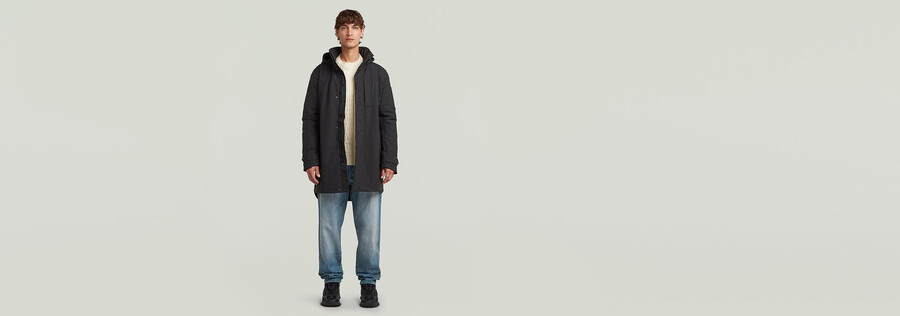 cappotto imbottito leggero utility
