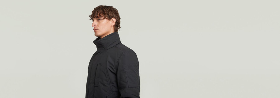 cappotto imbottito leggero utility
