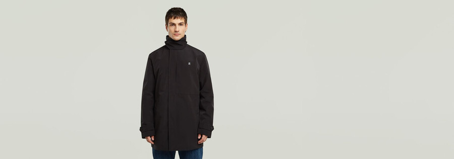 trench garber non imbottito