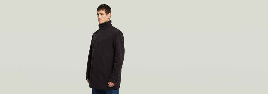 trench garber non imbottito