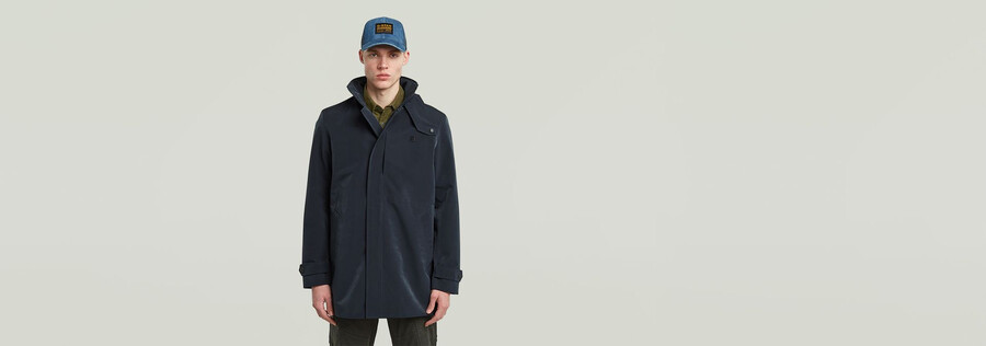 trench garber non imbottito
