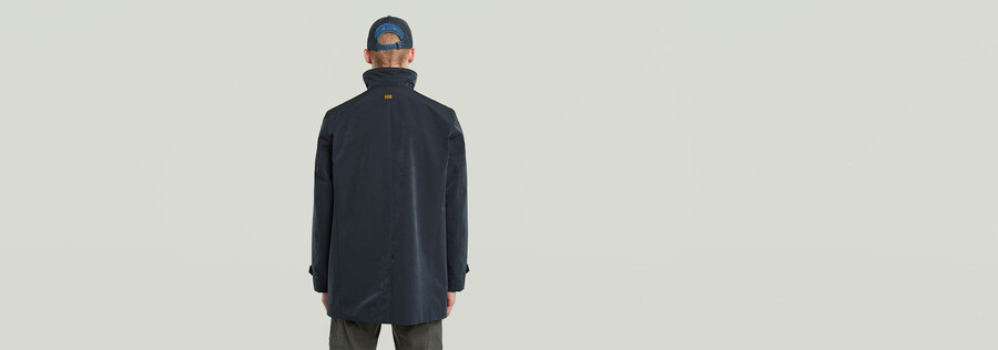 trench garber non imbottito
