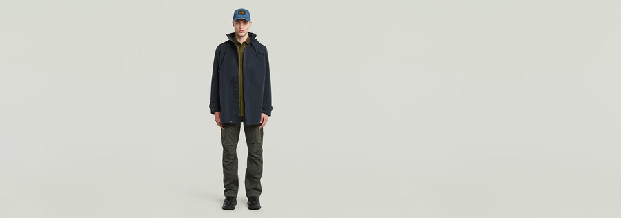 trench garber non imbottito