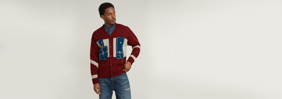cardigan lavorato a maglia largo per le feste