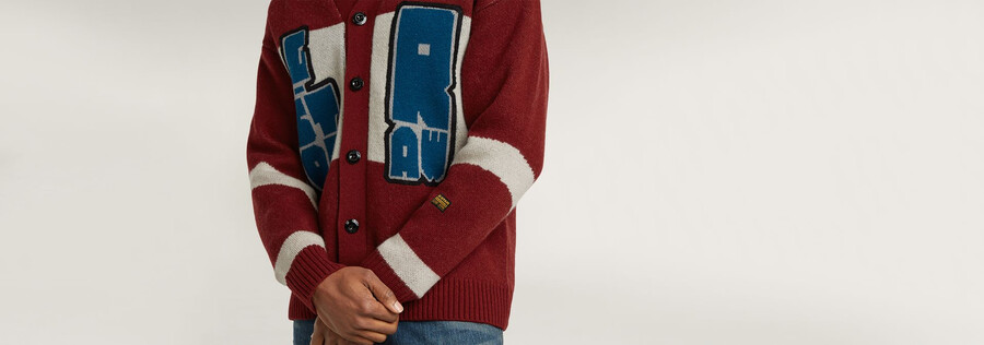 cardigan lavorato a maglia largo per le feste