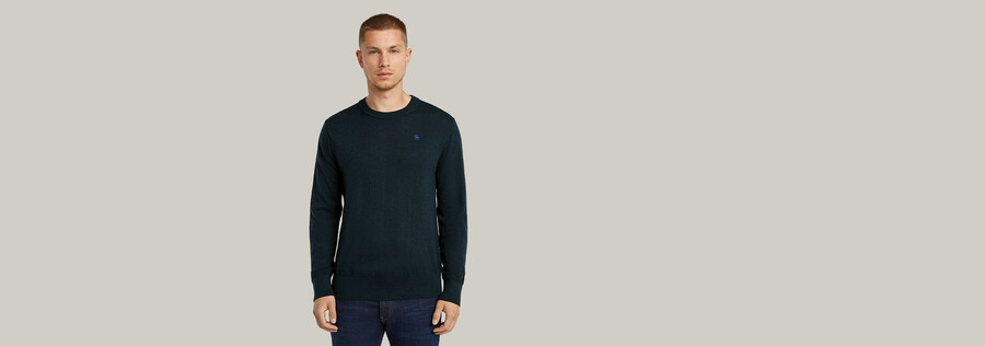 maglione lavorato a maglia premium core