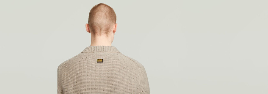 maglia con mezza zip e colletto polo