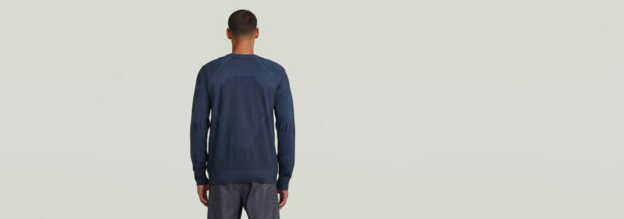 maglione a coste 3d da motociclista