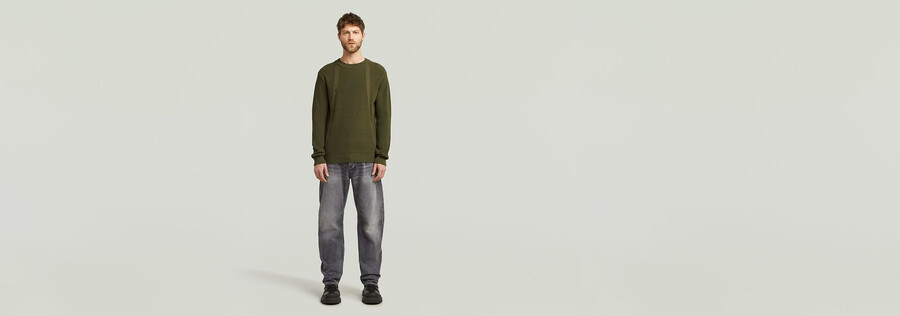 pullover lavorato a maglia strutturata