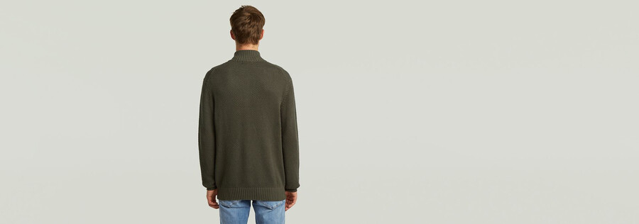 maglia skipper con struttura a nido dape