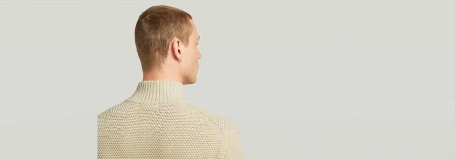 maglia skipper con struttura a nido dape