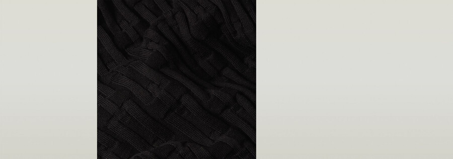 cardigan lavorato a maglia con struttura a catena
