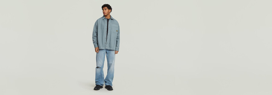 jeans larghi tipo 96