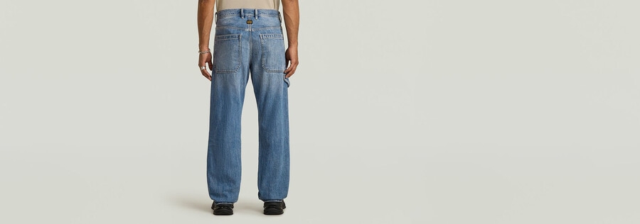 jeans larghi da carpentiere