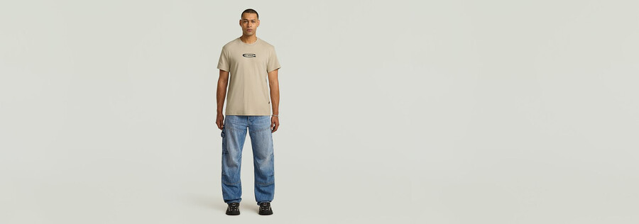 jeans larghi da carpentiere