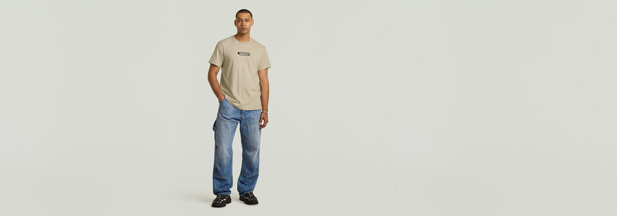 jeans larghi da carpentiere