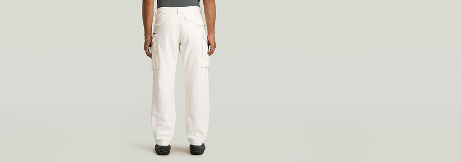 jeans larghi in denim rovic