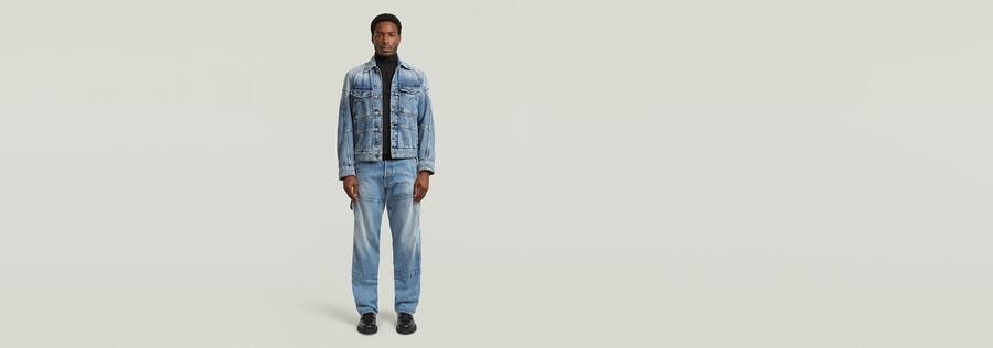 jeans larghi da carpentiere contor