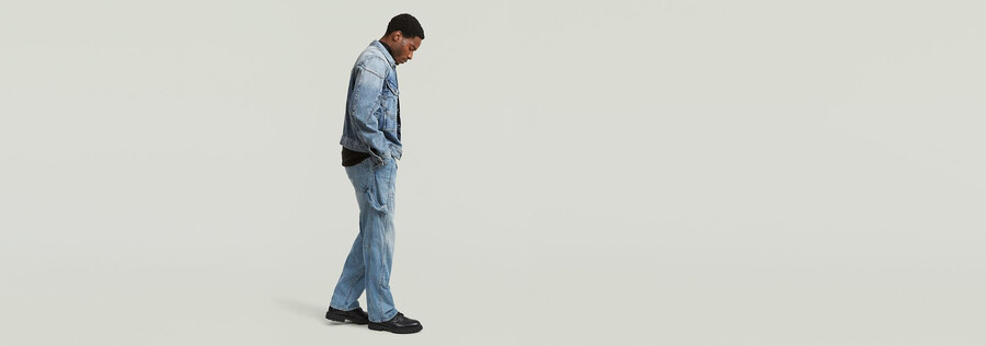 jeans larghi da carpentiere contor