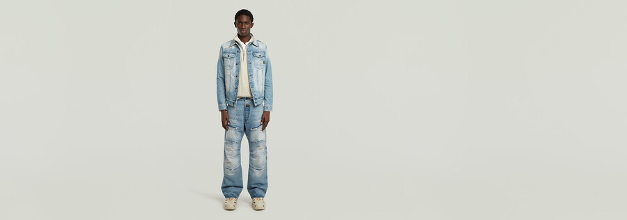 jeans larghi unisex g-star elwood