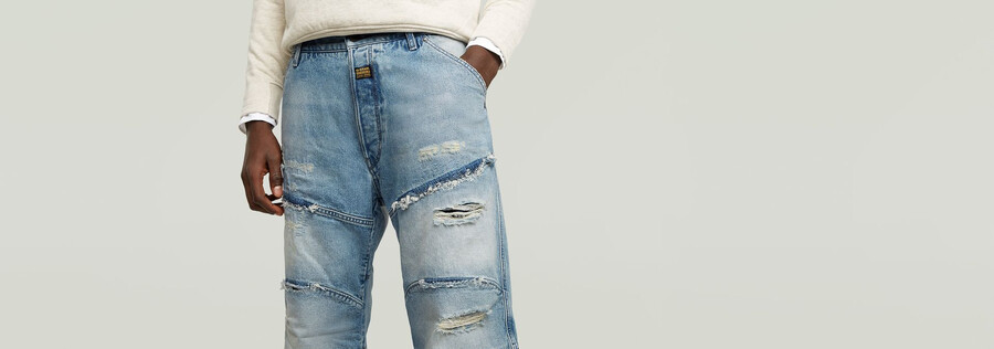 jeans larghi unisex g-star elwood