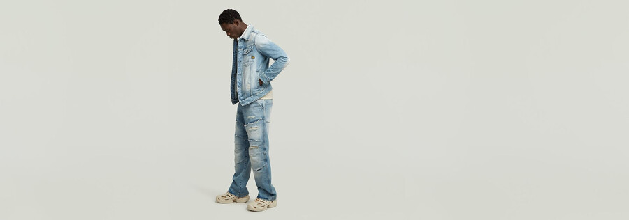jeans larghi unisex g-star elwood