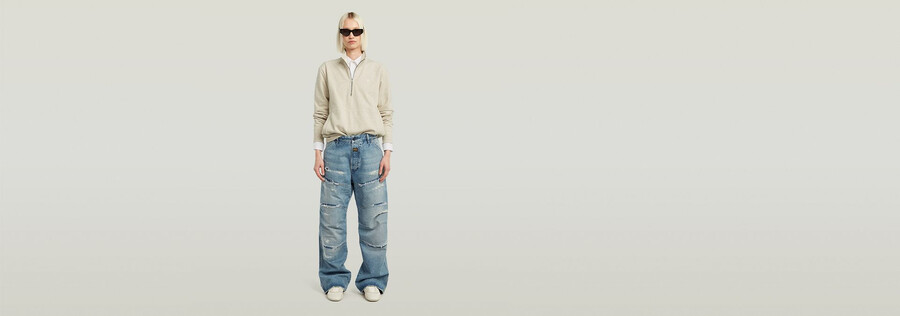 jeans larghi unisex g-star elwood