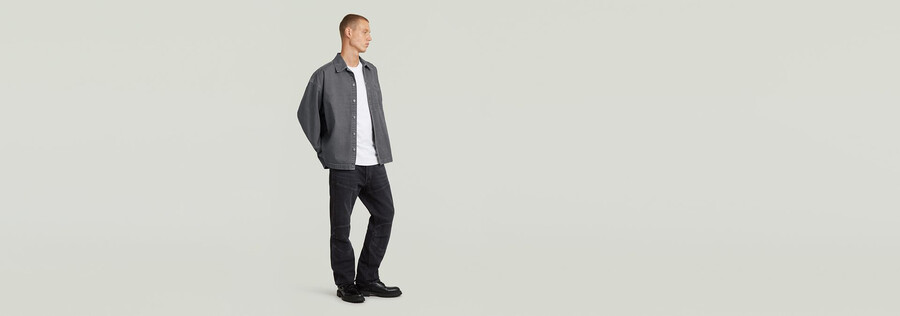 camicia oversize squadrata