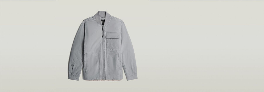 camicia imbottita alta