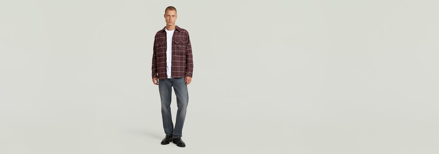 camicia oversize con cerniera